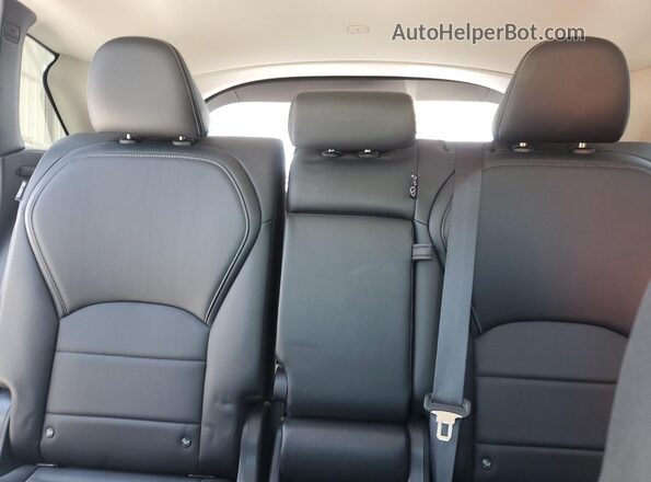 3PCAJ5BA9MF122674 2021 INFINITI QX50 Silver Հետևի նստատեղերի տեսք
