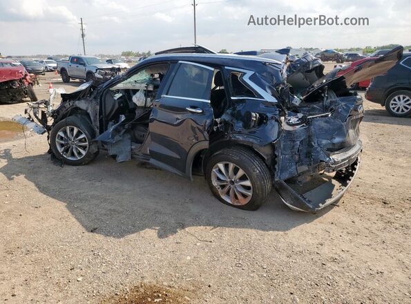 3PCAJ5BAXMF113739 2021 INFINITI QX50 Blue Задня ліва чверть