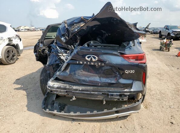 3PCAJ5BAXMF113739 2021 INFINITI QX50 Blue Вид ззаду