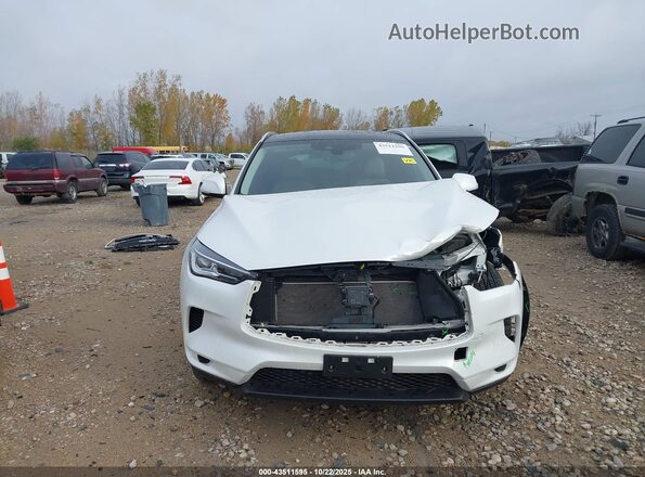 3PCAJ5BB4PF121638 2023 INFINITI QX50 White Widok wnętrza z tyłu