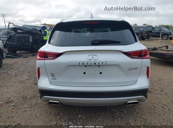3PCAJ5BB4PF121638 2023 INFINITI QX50 White 