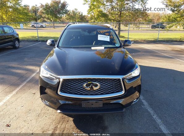 3PCAJ5BB9NF105948 2022 INFINITI QX50 Black Вид щитка приладів