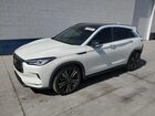 2021 Infiniti Qx50 Luxe White vin: 3PCAJ5BBXMF108615