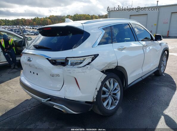 3PCAJ5BBXMF127293 2021 INFINITI QX50 White Rear right
