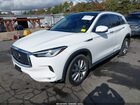 2021 Infiniti Qx50 Luxe Awd White vin: 3PCAJ5BBXMF127293