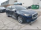 2021 Infiniti Qx50 Sensory Awd Черный vin: 3PCAJ5CB2MF110339