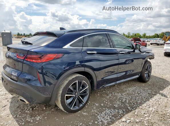 3PCAJ5JR4SF102675 2025 INFINITI QX55 Синий Задняя правая четверть