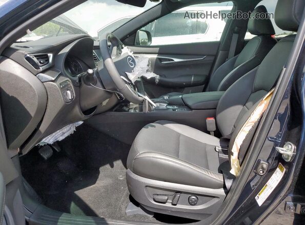 3PCAJ5JR4SF102675 2025 INFINITI QX55 Синий Вид салона спереди