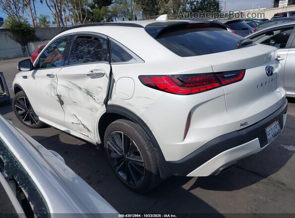 3PCAJ5JRXPF110061 2023 INFINITI QX55 Белый Задняя левая четверть