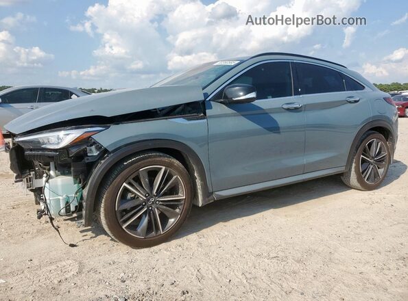 3PCAJ5KR2PF108609 2023 INFINITI QX55 Серый Передняя левая четверть