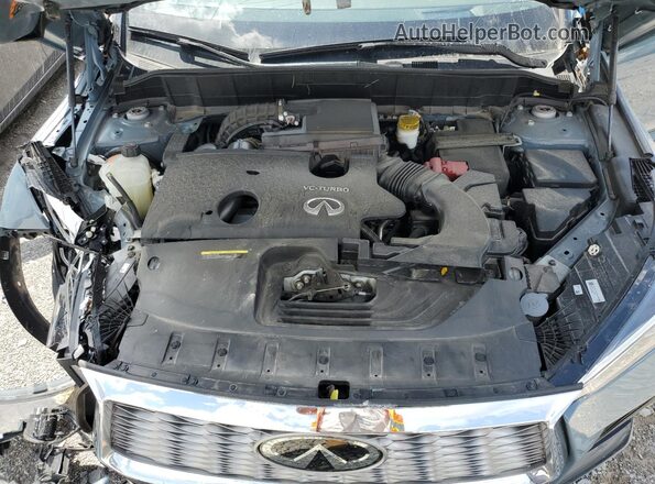 3PCAJ5L32NF113798 2022 INFINITI QX55 Turquoise Engine compartment view