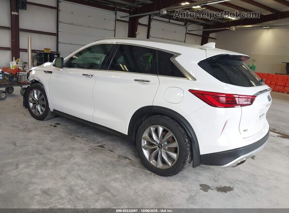 3PCAJ5M30LF112452 2020 INFINITI QX50 Белый Задняя левая четверть