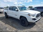 2022 Toyota Tacoma Sr5 V6 White vin: 3TMAZ5CN9NM161174