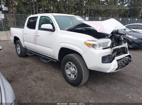 3TMCZ5AN2PM599744 2023 TOYOTA TACOMA Белый Передняя правая четверть