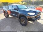 2022 Toyota Tacoma Sr5 V6 Черный vin: 3TMCZ5AN4NM477352