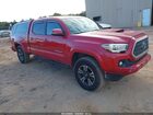 2018 Toyota Tacoma Trd Sport Red vin: 3TMDZ5BN4JM052047