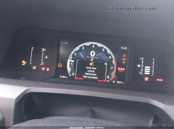 3TMKB5FN3SM039507 2025 TOYOTA TACOMA Gray Widok tylnych siedzeń