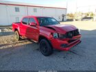 2021 Toyota Tacoma Sr Red vin: 3TYAX5GN2MT032230