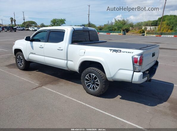 3TYBZ5DN7MT001185 2021 TOYOTA TACOMA White Trasero izquierdo