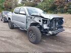 2022 Toyota Tacoma Sr5 V6 Silver vin: 3TYCZ5AN6NT077233