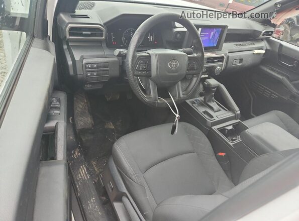 3TYJDAHN2ST024433 2025 TOYOTA TACOMA White Dashboard view