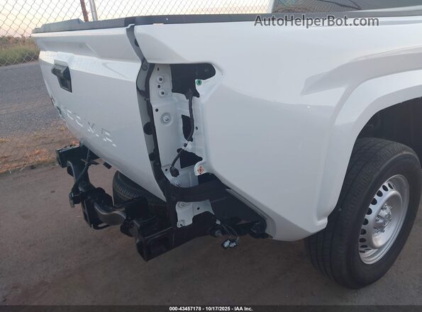 3TYJDAKN7ST020337 2025 TOYOTA TACOMA Белый Вид щитка приборов