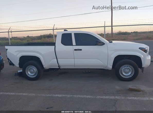 3TYJDAKN7ST020337 2025 TOYOTA TACOMA Белый Панорамный вид салона 360°