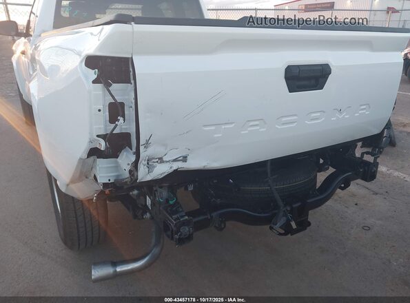 3TYJDAKN7ST020337 2025 TOYOTA TACOMA Белый Вид спереди