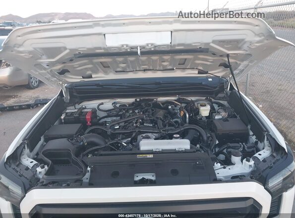3TYJDAKN7ST020337 2025 TOYOTA TACOMA Белый Вид сзади