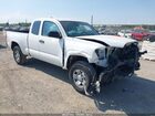 2020 Toyota Tacoma Sr Белый vin: 3TYRX5GN5LT001300