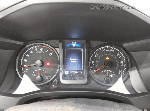 3TYRX5GN5MT022228 2021 TOYOTA TACOMA White Սարքավորումների վահանակի տեսք