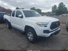 2020 Toyota Tacoma Sr White vin: 3TYRX5GNXLT000109