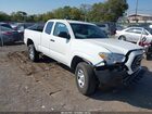 2021 Toyota Tacoma Sr White vin: 3TYSX5EN3MT008431