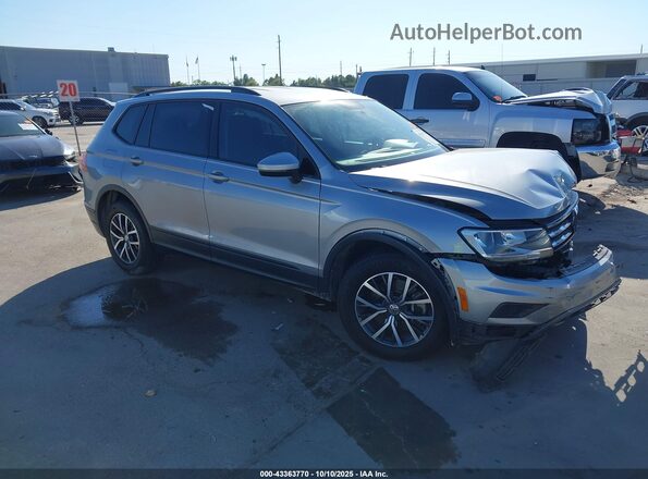 3VV1B7AX1MM053524 2021 VOLKSWAGEN TIGUAN Gray Front right