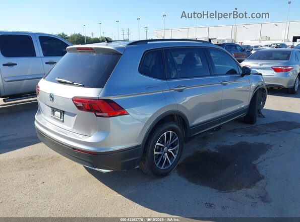 3VV1B7AX1MM053524 2021 VOLKSWAGEN TIGUAN Gray Rear right