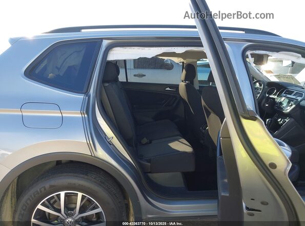3VV1B7AX1MM053524 2021 VOLKSWAGEN TIGUAN Gray VIN sticker view