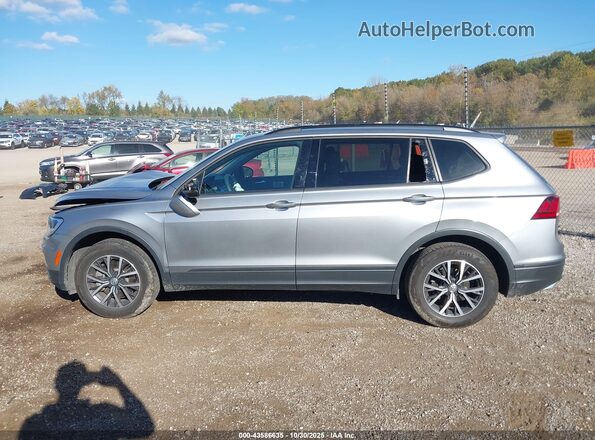 3VV1B7AX6MM099110 2021 VOLKSWAGEN TIGUAN Серебряный Панорамный вид салона 360°