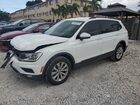 2018 Volkswagen Tiguan S White vin: 3VV1B7AX8JM036814