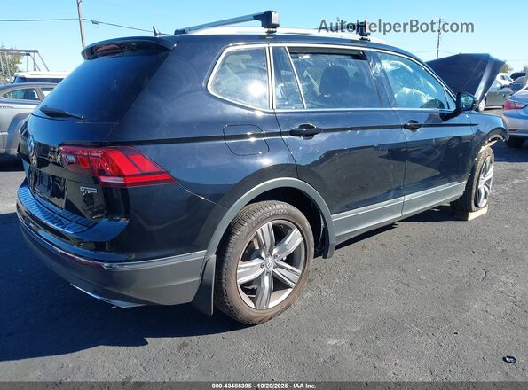 3VV2B7AX1MM075768 2021 VOLKSWAGEN TIGUAN Черный Задняя правая четверть