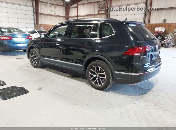 3VV2B7AX4MM030369 2021 VOLKSWAGEN TIGUAN Черный Задняя левая четверть