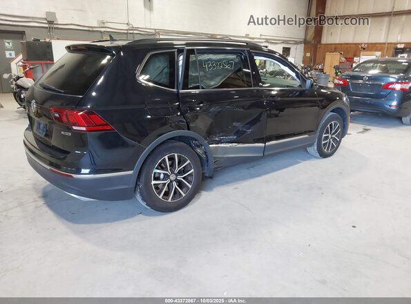 3VV2B7AX4MM030369 2021 VOLKSWAGEN TIGUAN Черный Задняя правая четверть