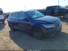 2022 Volkswagen Tiguan 2.0t Se Blue vin: 3VV2B7AX6NM005670