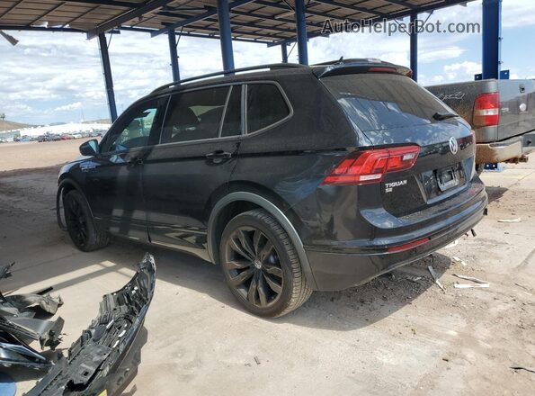 3VV3B7AX0MM153025 2021 VOLKSWAGEN TIGUAN Черный Задняя левая четверть