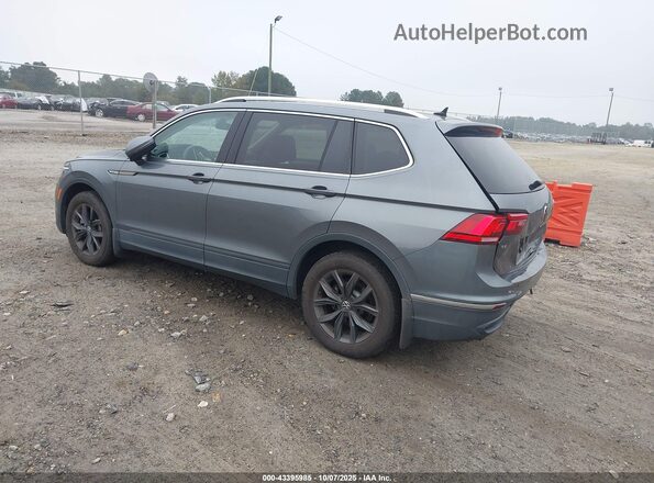 3VV3B7AX2NM058595 2022 VOLKSWAGEN TIGUAN Серый Задняя левая четверть