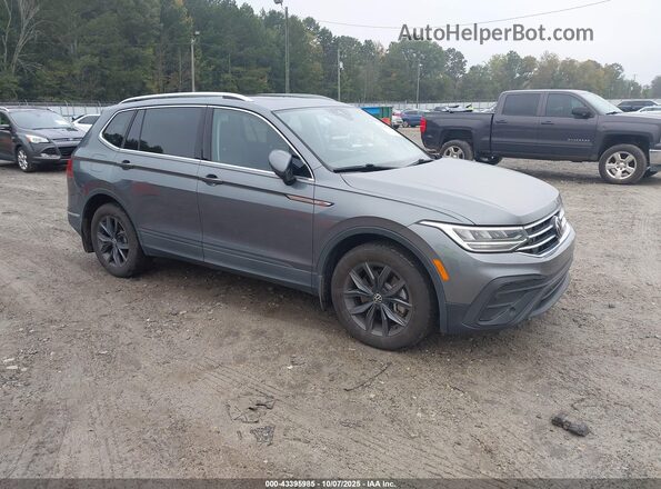 3VV3B7AX2NM058595 2022 VOLKSWAGEN TIGUAN Серый Передняя правая четверть