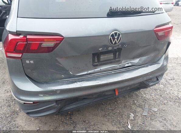 3VV3B7AX2NM058595 2022 VOLKSWAGEN TIGUAN Серый Вид спереди