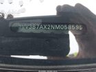 2022 Volkswagen Tiguan 2.0t Se Серый vin: 3VV3B7AX2NM058595