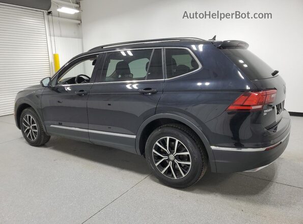 3VV3B7AX8MM025521 2021 VOLKSWAGEN TIGUAN Black უკანა მარცხენა