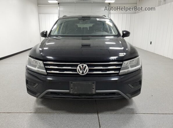 3VV3B7AX8MM025521 2021 VOLKSWAGEN TIGUAN Black წინა ხედი