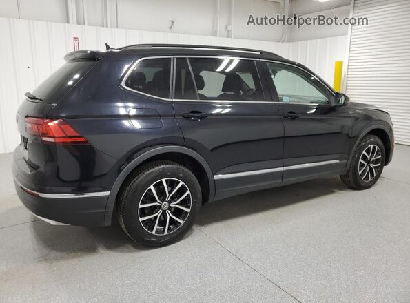 3VV3B7AX8MM025521 2021 VOLKSWAGEN TIGUAN Black უკანა მარჯვენა